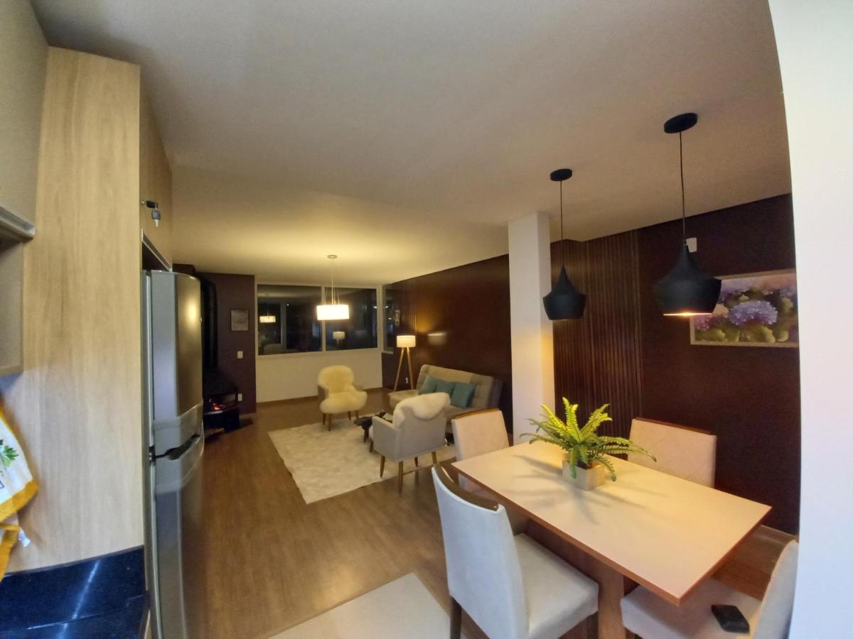 Gramado - Apartamento Aconchegante Com Lareira E Churrasqueira Eksteriør billede